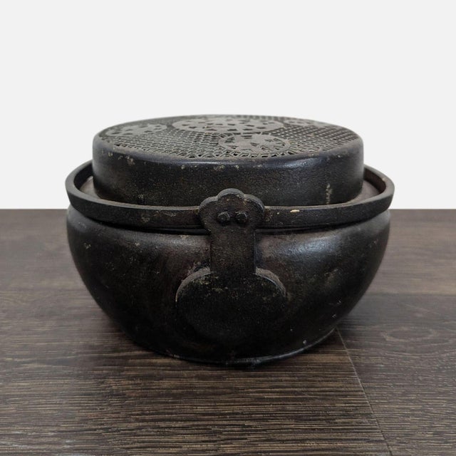 Early 20th Century Antique Chinese Brass Hand Warmer For Sale - Image 5 of 9