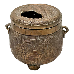 Vintage Bronze Japanese Censer or Koro