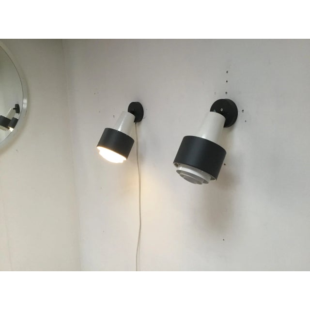 1950s Industrial Wall or Ceiling Lamps from ASEA, 1950s, Set of 2 For Sale - Image 5 of 15