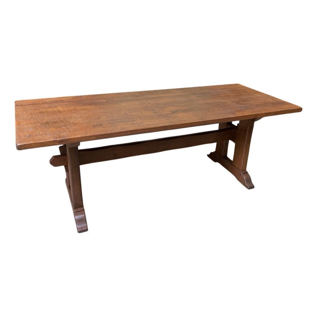 Brown Monastery Table, 1940 For Sale