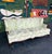Antique Key Lime Floral Channel Back Sofa For Sale - Image 15 of 15