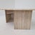 Travertine Coffee Table in Teardrop Shape, 1980s For Sale - Image 13 of 17