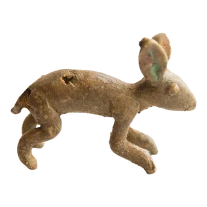 Vintage African Floppy Eared Rabbit Figurine
