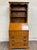 Wood Vintage Ethan Allen Heirloom Early American Maple & Birch Secretary Desk & Hutch For Sale - Image 7 of 16