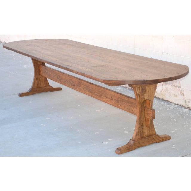 Custom Farm Table in Reclaimed HeartPine, Built to Order Chairish