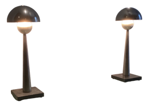 Table Lamps by Jan Pauwels for Quasar, Netherlands, 1990, Set of 2