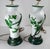 1980s 20th Century Pair of Chinese Chinoiserie Peking Glass Table Lamps For Sale - Image 5 of 18