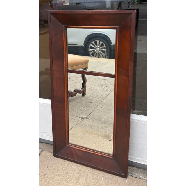Mid 19th Century Antique American Empire Petite Mirror For Sale - Image 5 of 6