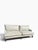 Modern Modern Nancy Corzine Down Filled Linen Upholstered Renee Sofa For Sale - Image 3 of 3