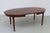 Wood Danish Hepplewhite Oval Mahogany Dining Table from Farre Møbelfabrik, 1970s For Sale - Image 7 of 18