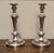 Sheffield Pair of George III Old Sheffield Plate Three-Light Candelabra, Early 19th Century For Sale - Image 4 of 18