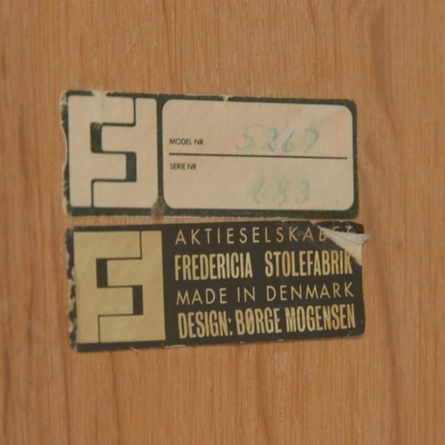 5267 Shaker Coffee Table in Oak by Børge Mogensen, 1970s For Sale - Image 10 of 11