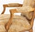 Brown Louis XV Style Leopard Print Upholstered Fauteuil For Sale - Image 8 of 9