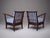 Mid-Century Modern Uluv Oak Armchairs, Czech Mid-Century 1950s from Uluv Krásná Jizba, Set of 2 For Sale - Image 3 of 14
