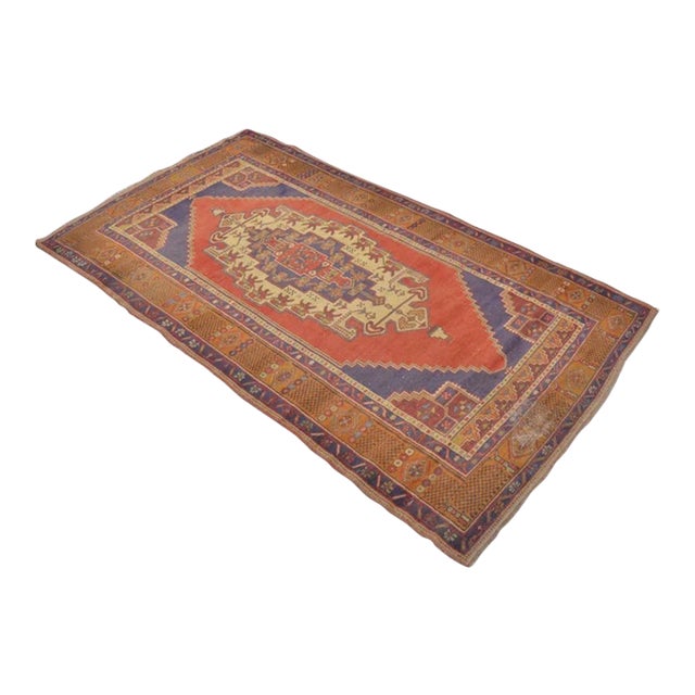 Mid 20th Century Bohemian Area Anatolian Carpet For Sale