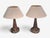 Mid-Century Modern 1960s Mid-Century Modern Marianne Starck, Large Table Lamps, Brown Stoneware For Sale - Image 3 of 15