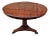 Antique 19th Century English William IV Mahogany Tilt-Top Table With a Pedestal Tri-Form Base For Sale