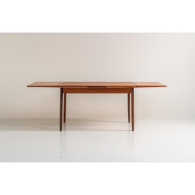 Vintage Danish Extendable Dining Table, 1960s | Chairish