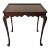 Kindel Irish Georgian Collection Mahogany Tea Accent Table For Sale