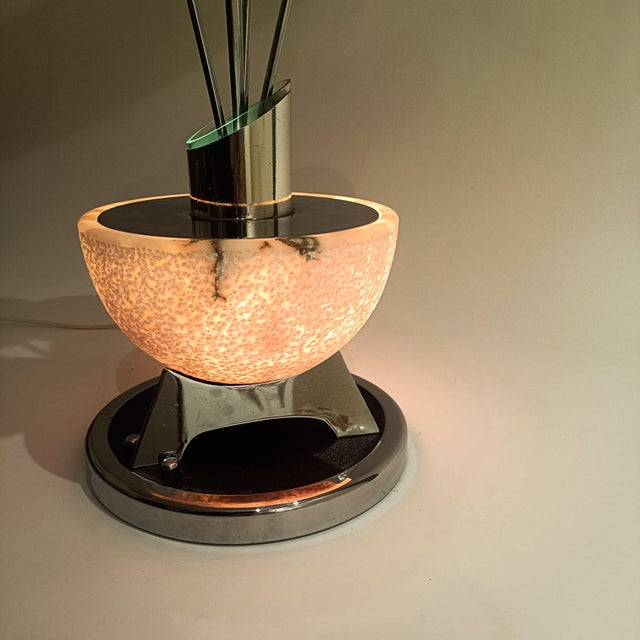 Large Volcano Table Lamp from Maof, Spain, 1970s For Sale - Image 9 of 15