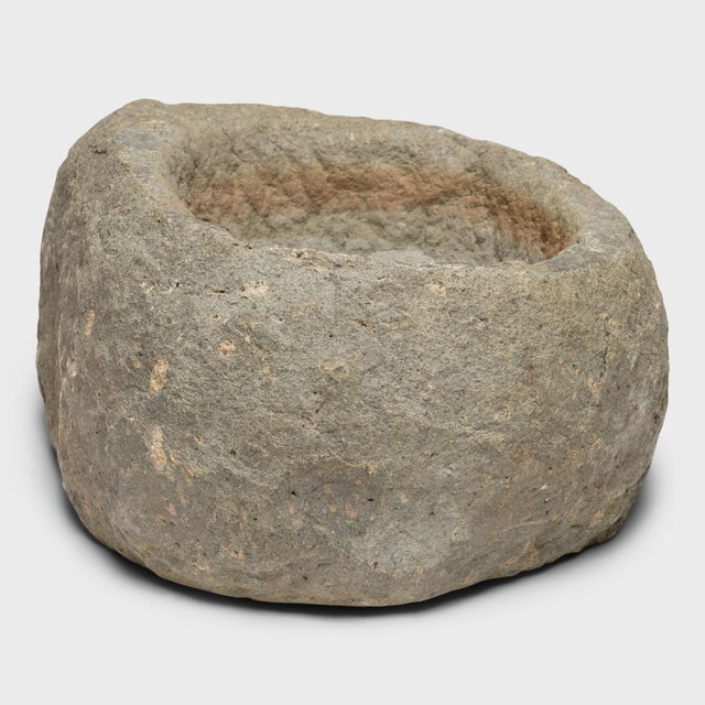 Contemporary Chinese Teardrop Stone Trough, C. 1850 For Sale - Image 3 of 5