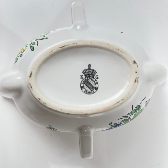 Réverbère Model Double-Spout Gravy Boat from KG Lunéville, 1950s For Sale - Image 11 of 12