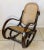 Mid 20th Century Vintage Mid Century Bentwood & Cane Kid's Child's Rocking Chair Rocker For Sale - Image 5 of 13