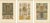 Racinet, Renaissance Decorative Panel, 1873, Chromolithographs, Set of 3 For Sale