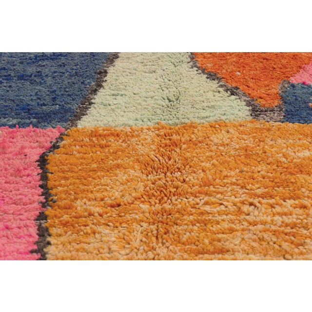 Early 21st Century Contemporary Boujad Moroccan Rug, 08'01 X 11'02 For Sale - Image 5 of 10