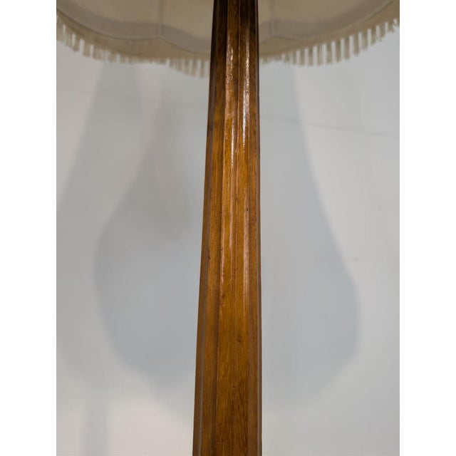 Danish Teak Floor Lamp with Brass, 1960s For Sale - Image 6 of 18