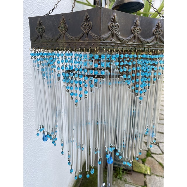 Vintage Portuguese Chandelier, 1940s For Sale - Image 14 of 18