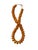 1980s Vintage African Necklace /Currency 50 Amber Trade Beads Nigeria For Sale - Image 5 of 6