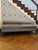 Transitional Vangaurd Performance Fabric Grey Bench For Sale - Image 3 of 4