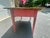Tan 19th Century Primitive Red Painted Tavern Table With Drawer For Sale - Image 8 of 12