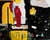 2020s Christiane Corcelle "Safran" Mixed Media on Canvas, Abstract Landscape in Saffron Yellow and Black, 2024 For Sale - Image 5 of 10