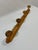Vintage French Faux Bamboo Wooden 4 Peg Coat Hat Rack For Sale - Image 6 of 18