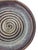 Rustic Vietnamese Dual-Glaze Stoneware Ceramic Salad Bowls With Spiral Motif - Set of 4 For Sale - Image 3 of 7