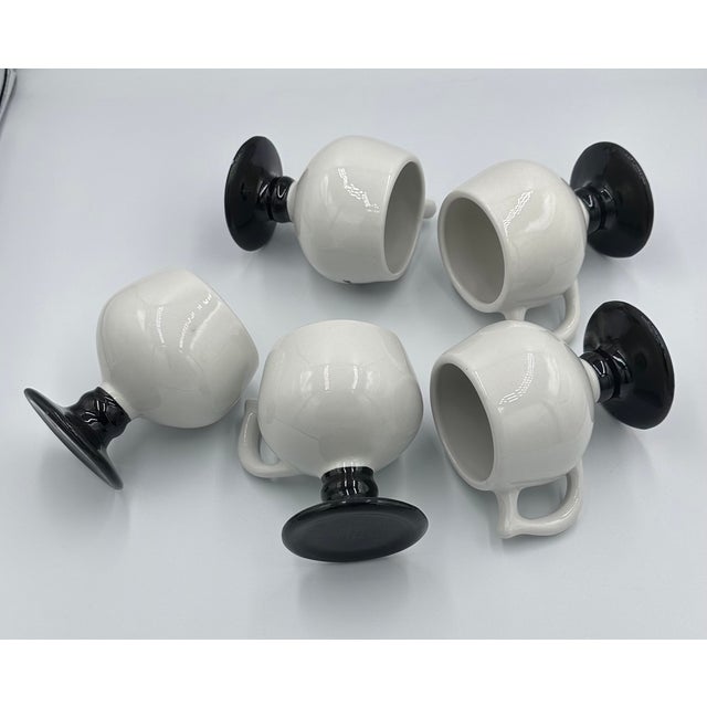 1950s Mid Century Modern Caribe Diner Puerto Rico Pedestal 5 Coffee Mug Rooster Weathervane For Sale In Palm Springs - Image 6 of 6