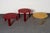 2000 - 2009 Set of Three Red and Gold Acrylic "T" Tables by Patricia Urquiola for Kartell For Sale - Image 5 of 18