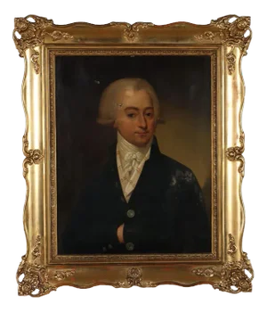 Male Portrait, 1700s-1800s, Oil on Canvas
