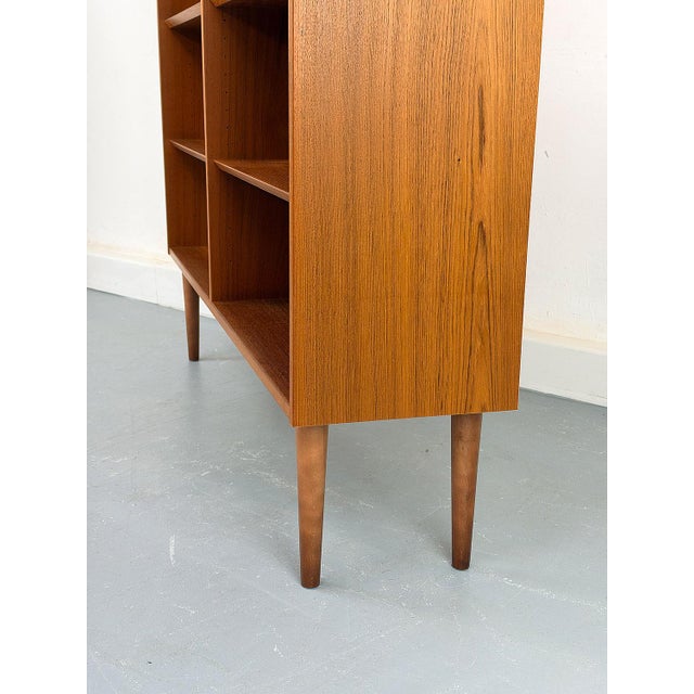 Vintage Danish Teak Bookcase by Carlo Jensen for Hundevad & Co., 1960s For Sale - Image 6 of 17