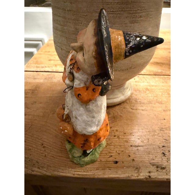 Thibaut Debbee Thibault’s American Collectibles — Halloween “Pumpkin Lady” — Limited Edition 23 of 100 Folk Art. 2008 For Sale - Image 4 of 4