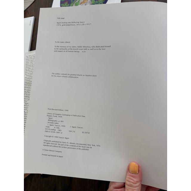 Harry N. Abrams Agam: Frank Popper Monograph, Third Revised Edition For Sale - Image 4 of 5