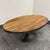 Industrial Restoration Hardware Aero Oval Reclaimed Elm Coffee Table For Sale - Image 3 of 12