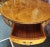 1920's Joseph Gerte Parcel Gilt Mahogany & Burlwood Drum Table For Sale - Image 10 of 12