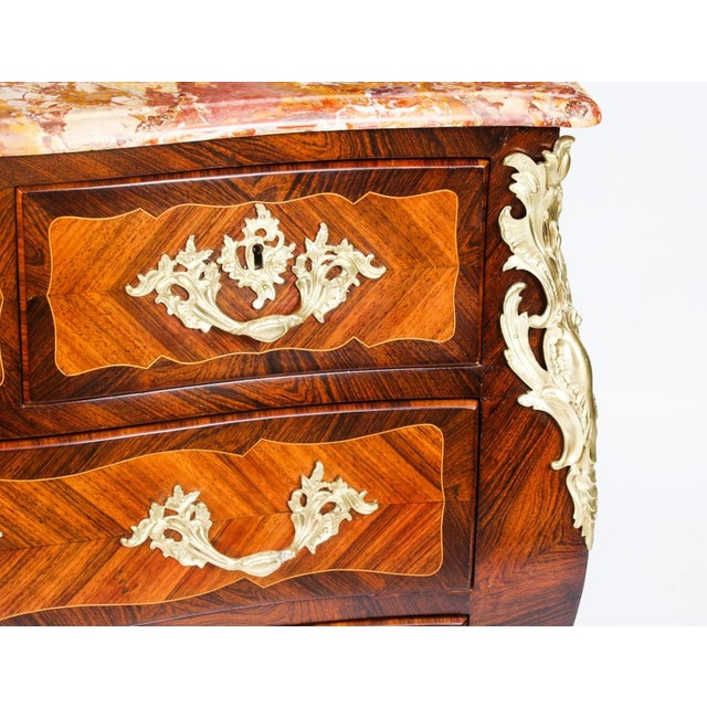 French Louis XVI Marquetry Chest of Drawers, 18th Century For Sale - Image 9 of 18