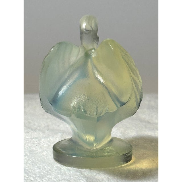 White Circa 1930s Vintage Sabino Paris France Butterfly, Swan and 2 Mini Birds Opalescent Figures, Signed- 4 Pieces For Sale - Image 8 of 12