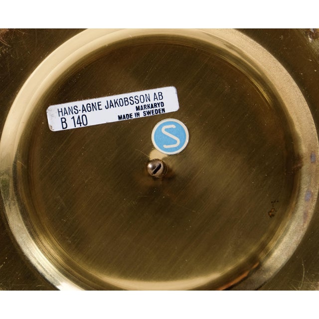Brass Model B-140 Table Lamp by Hans-Agne Jakobsson, 1960s For Sale - Image 10 of 11