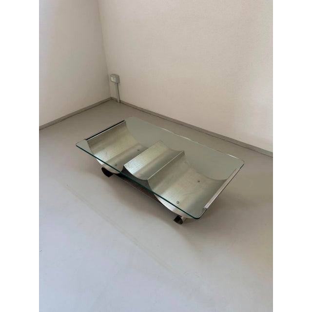 Coffee Table by Francois Monnet for Kappa, 1970s, in Very Good conditions. Designed 1970 to 1979 I have official proof of...