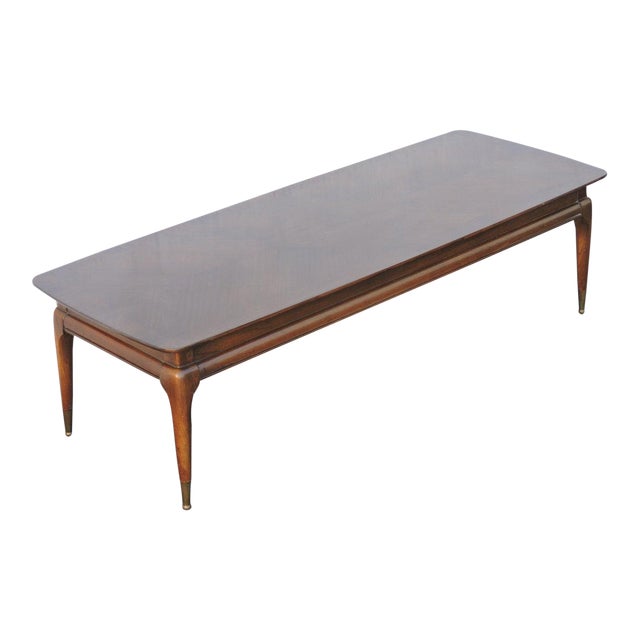 Mid Century Modern Long and Narrow Coffee Table Chairish